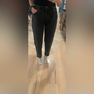 Vintage Congo Black/Grey Mom Jeans